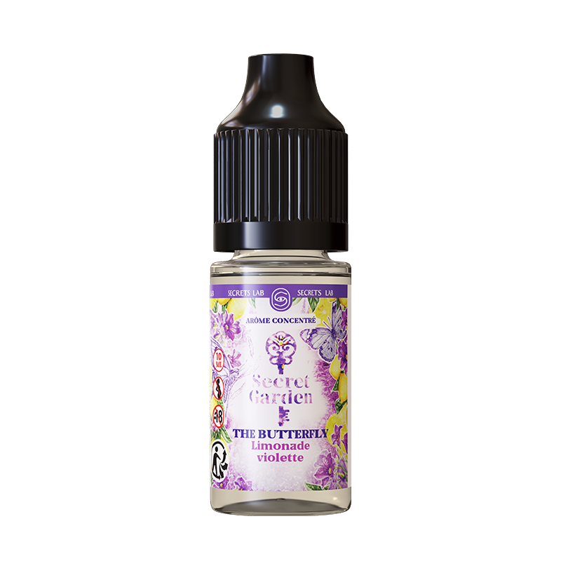 Concentré The Butterfly 10ml Secret Garden - Secret's LAb (10 pièces)