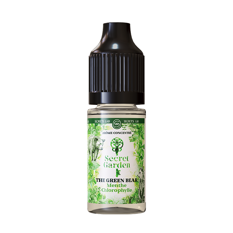 Concentré The Green Bear 10ml Secret Garden - Secret's LAb (10 pièces)