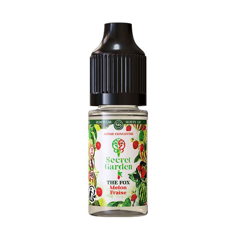 Concentré The Fox 10ml Secret Garden - Secret's LAb (10 pièces)