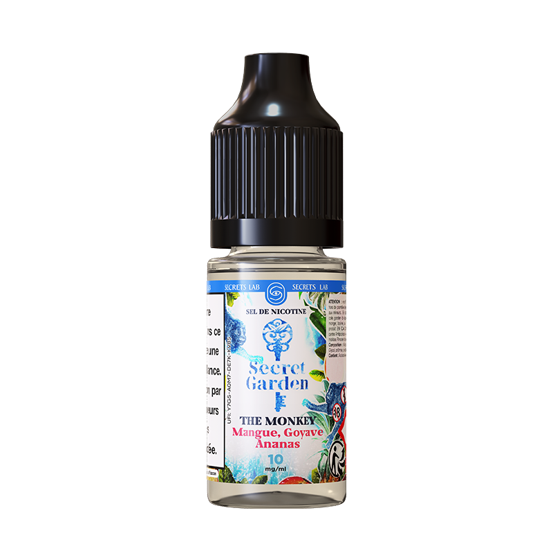The Monkey Salt 10ml Secret Garden - Secret's LAb (10 pièces)