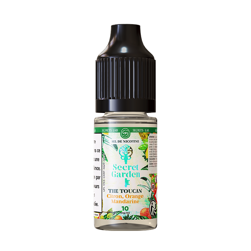 The Toucan Salt 10ml Secret Garden - Secret's LAb (10 pièces)