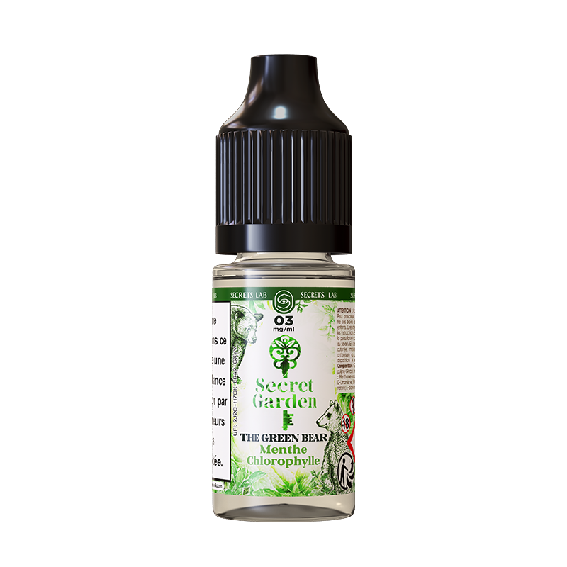 The Green Bear 10ml Secret Garden - Secret's LAb (10 pièces)
