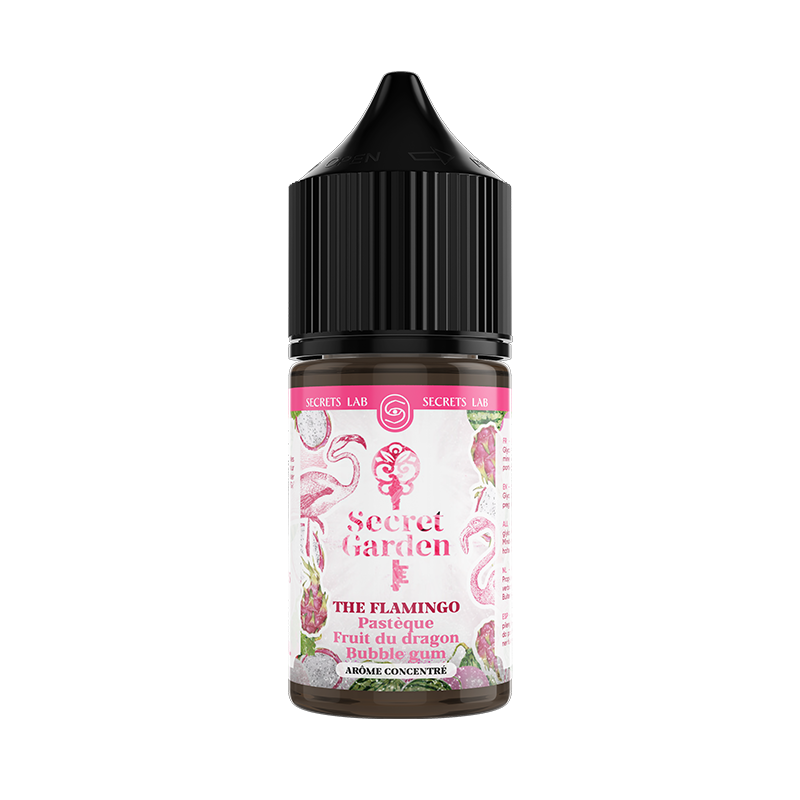 Concentré The Flamingo 30ml Secret Garden - Secret's LAb (5 pièces)