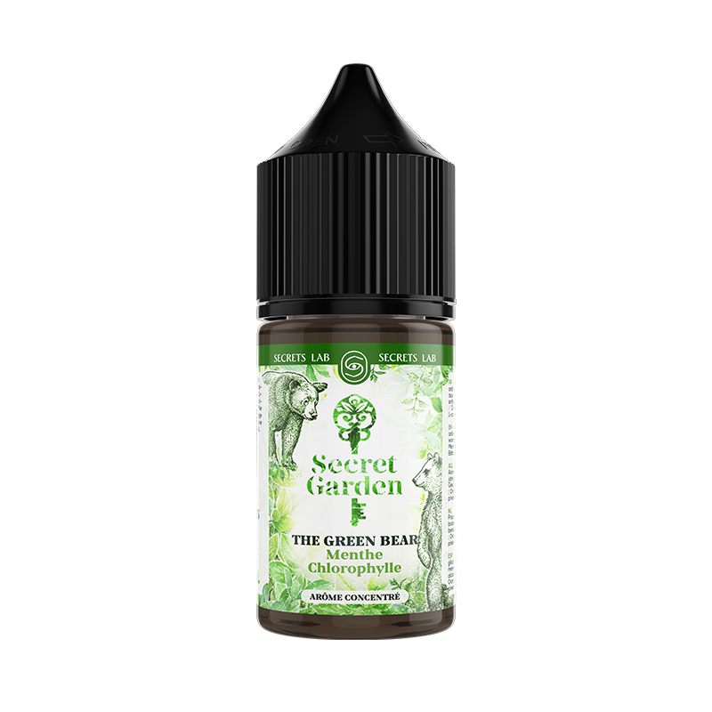 Concentré The Green Bear 30ml Secret Garden - Secret's LAb (5 pièces)