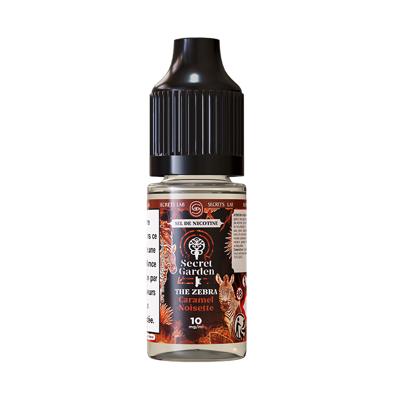 The Zebra Salt 10ml Secret Garden - Secret's LAb (10 pièces)