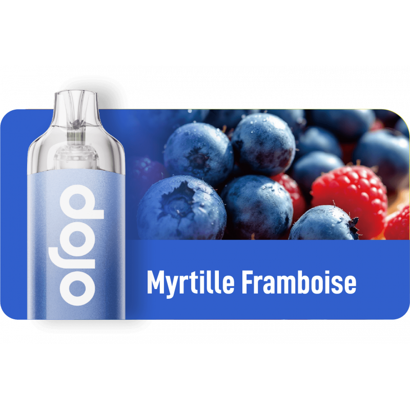 Pod Dojo Blast 15K Myrtille Framboise - Dojo by Vaporesso