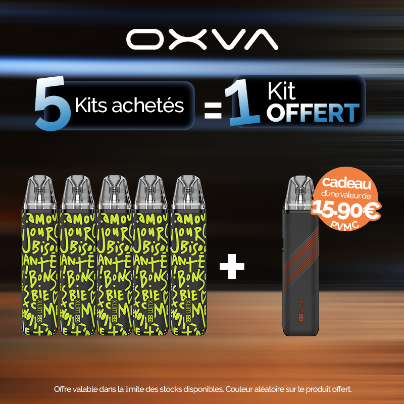 Pack Offre - Kit Pod XLIM Go 1000mAh - OXVA 5+1