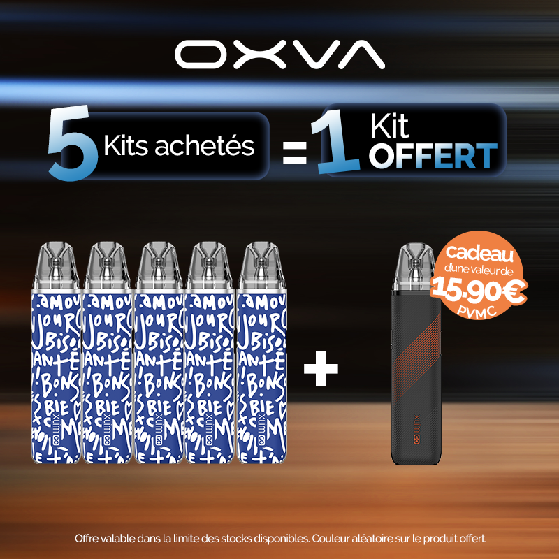 Pack Offre - Kit Pod XLIM Go 1000mAh - OXVA 5+1