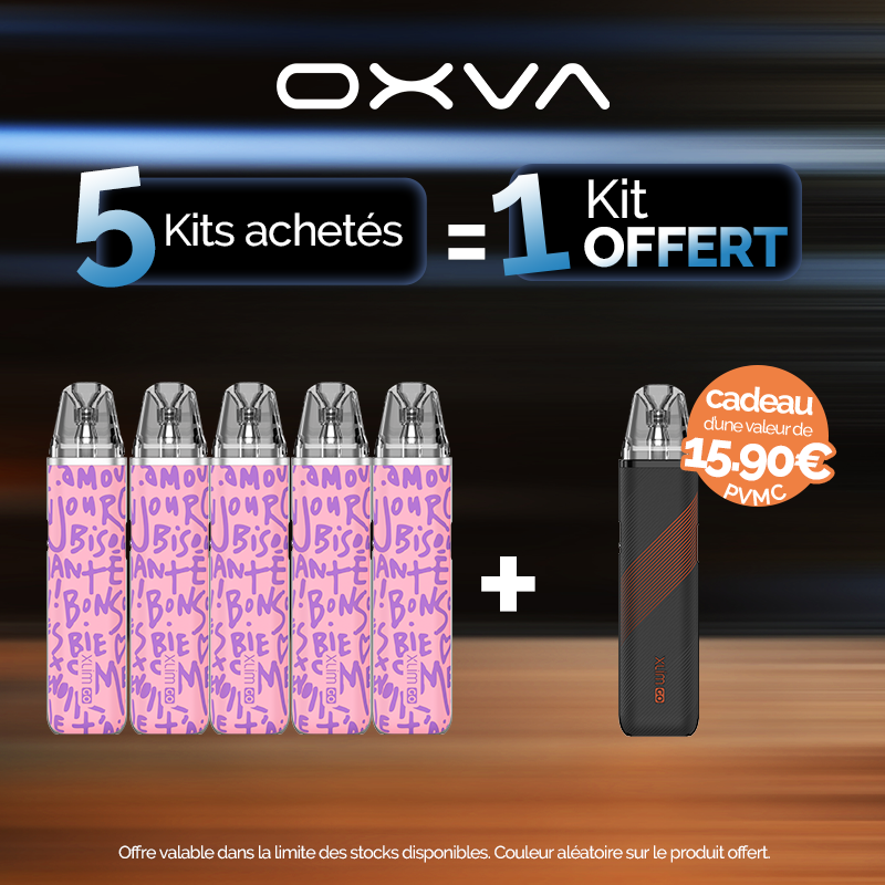 Pack Offre - Kit Pod XLIM Go 1000mAh - OXVA 5+1