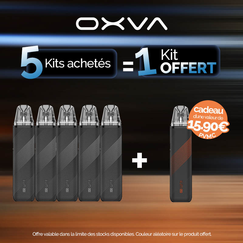 Pack Offre - Kit Pod XLIM Go 1000mAh - OXVA 5+1
