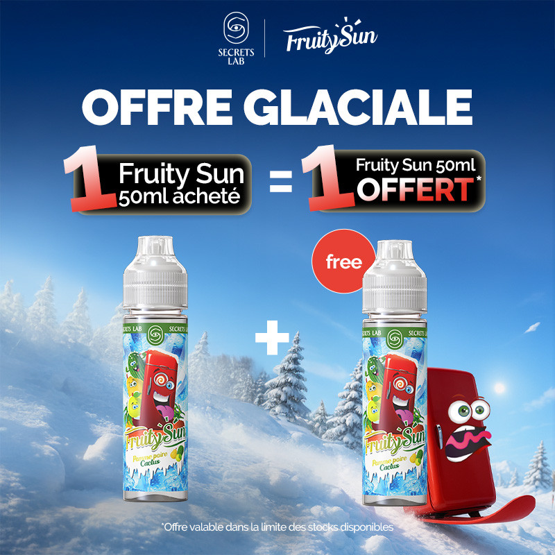 Pack Offre Fruity Sun - Secret's LAb 1+1