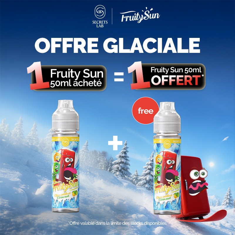 Pack Offre Fruity Sun - Secret's LAb 1+1