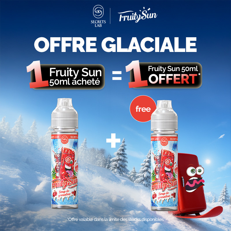 Pack Offre Fruity Sun - Secret's LAb 1+1