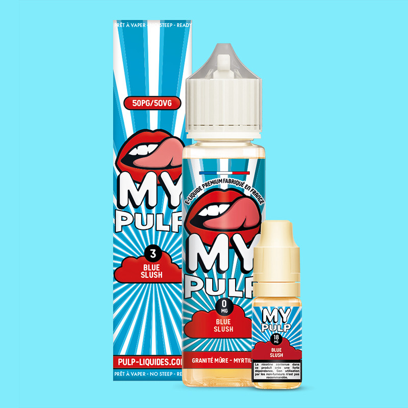 Pack Blue Slush 60ml My...