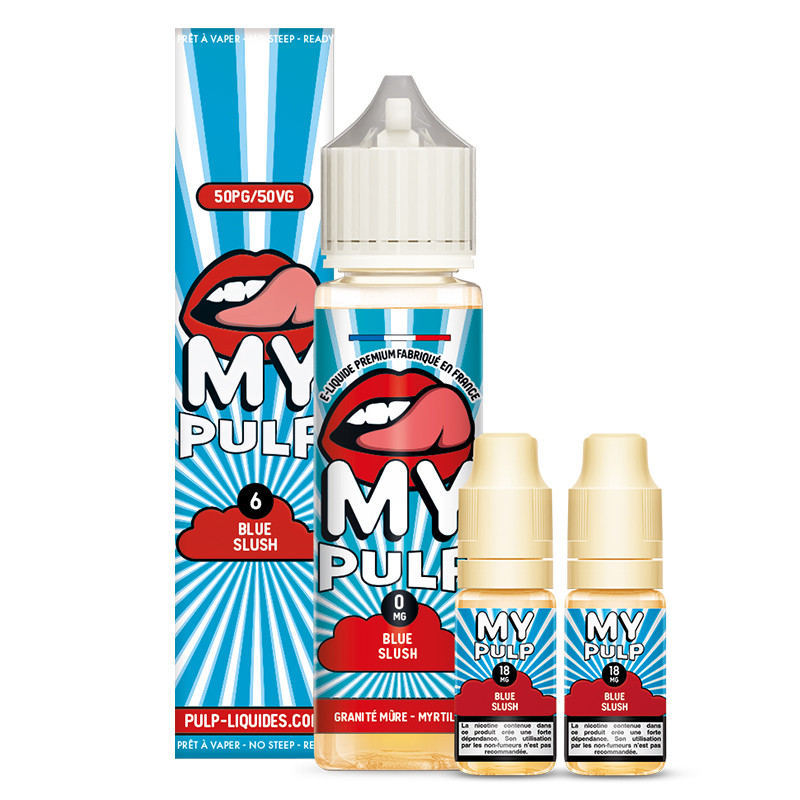 Pack Blue Slush 60ml My Pulp - Pulp