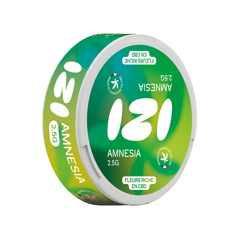 Fleur de CBD Amnesia 2.5g - IZI (10 pièces)