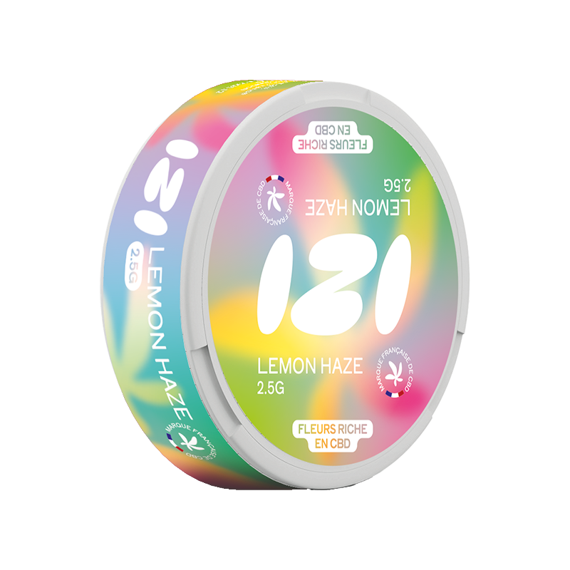 Fleur de CBD Lemon Haze 2.5g - IZI (10 pièces)