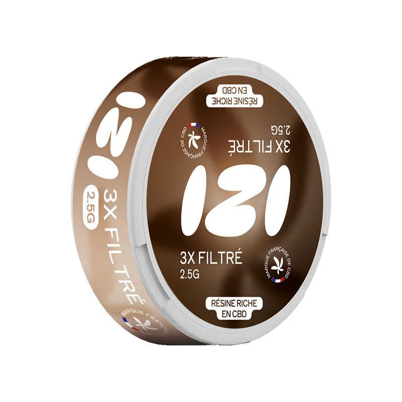 Résine de CBD 3x Filtrée 2.5g - IZI (10 pièces)