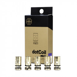 Résistances DotCoil V2 (0.15/0.3/0.6) Dotmod (pack de 5)