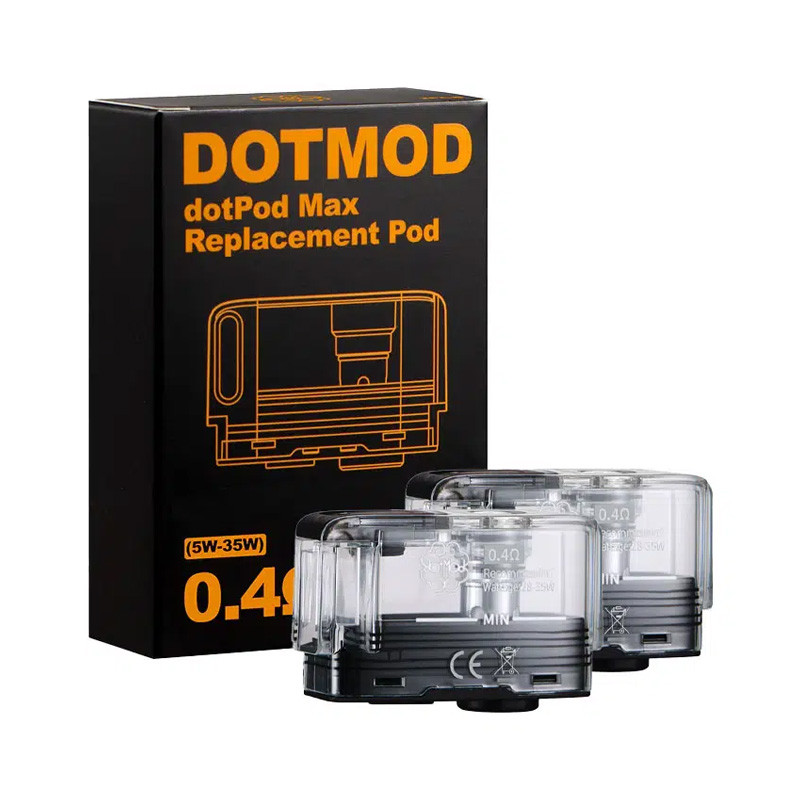 Pod de remplacement DotPod Max (0.4/0.6/1.0) 5ml - Dotmod (pack de 2)