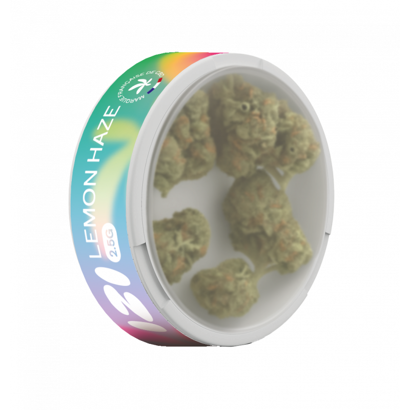 Fleur de CBD Lemon Haze 2.5g - IZI (10 pièces)