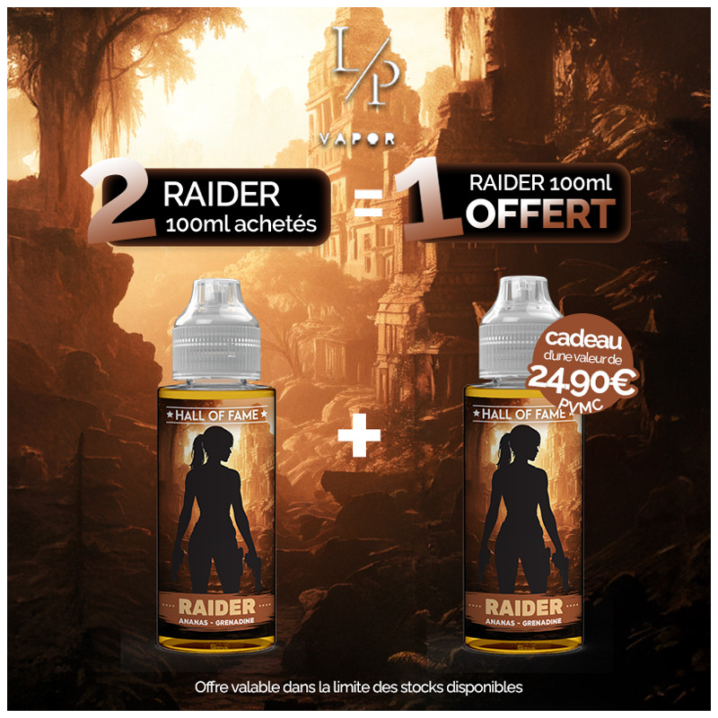 Pack Offre Hall Of Fame - LP Vapor 2+1