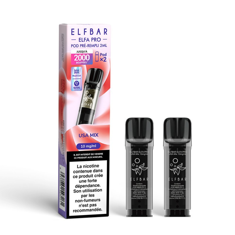 Pod pré-rempli USA Mix 2ml...