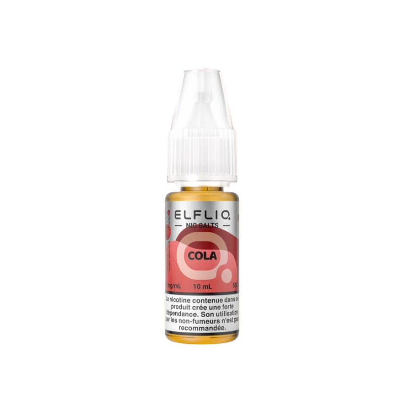 Cola 10ml ELFLIQ Salt -...