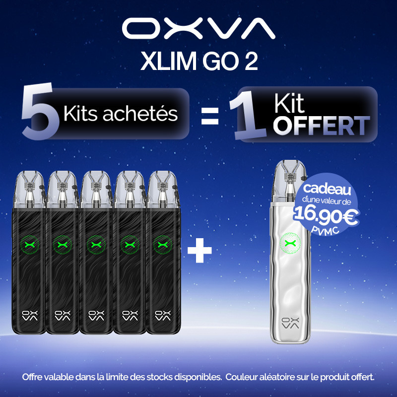 Pack Offre - Kit Pod XLIM Go 2 1500mAh - OXVA 5+1