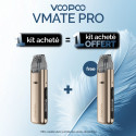 Pack Offre - Kit Pod Vmate Pro 900mAh - Voopoo 1+1