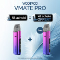 Pack Offre - Kit Pod Vmate Pro 900mAh - Voopoo 1+1