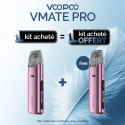 Pack Offre - Kit Pod Vmate Pro 900mAh - Voopoo 1+1