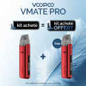 Pack Offre - Kit Pod Vmate Pro 900mAh - Voopoo 1+1