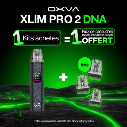 Pack Offre - Kit Pod XLIM PRO 2 DNA 1300mAh - OXVA 1+1 pack de pods