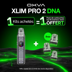 Pack Offre - Kit Pod XLIM PRO 2 DNA 1300mAh - OXVA 1+1 pack de pods
