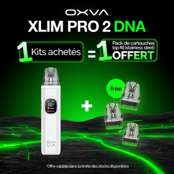 Pack Offre - Kit Pod XLIM PRO 2 DNA 1300mAh - OXVA 1+1 pack de pods