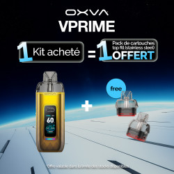 Pack Offre - Kit Pod VPrime - Oxva 1+1 pack de pods offert