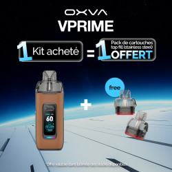 Pack Offre - Kit Pod VPrime - Oxva 1+1 pack de pods offert