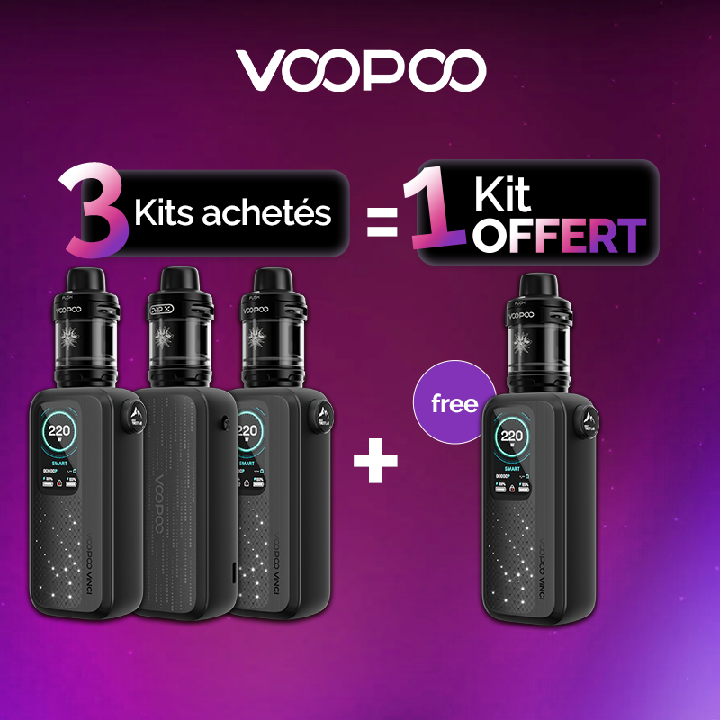 Pack Offre - Kit Vinci Spark 220 - Voopoo - 3+1
