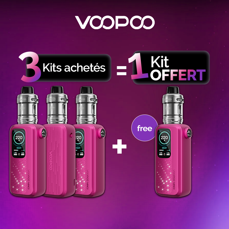 Pack Offre - Kit Vinci Spark 220 - Voopoo - 3+1