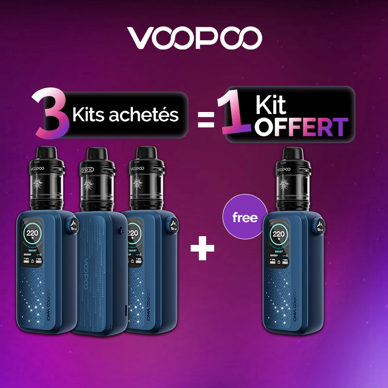 Pack Offre - Kit Vinci Spark 220 - Voopoo - 3+1