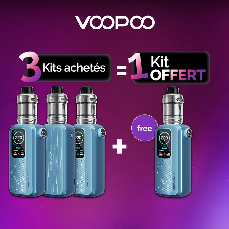 Pack Offre - Kit Vinci Spark 220 - Voopoo - 3+1
