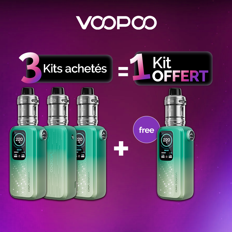 Pack Offre - Kit Vinci Spark 220 - Voopoo - 3+1