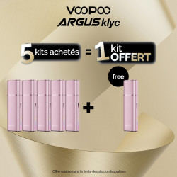 Pack Offre - Kit Pod Argus Klyc 1350mAh - Voopoo 5+1