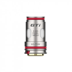 Résistances GTI Dual Mesh (0.2/0.4) - Vaporesso (pack de 5)