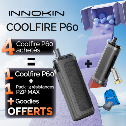 Pack Offre - Kit Pod Coolfire P60 3200mAh - Innokin 4+1+1