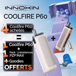 Pack Offre - Kit Pod Coolfire P60 3200mAh - Innokin 4+1+1