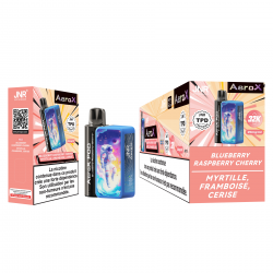 Puff AeroX 32K Blueberry Raspberry Cherry 850mAh 22ml - JNR
