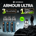 Pack Offre - Kit Armour Ultra 100w - Vaporesso 3+1 iTank T Dual Mesh