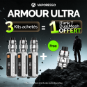 Pack Offre - Kit Armour Ultra 100w - Vaporesso 3+1 iTank T Dual Mesh